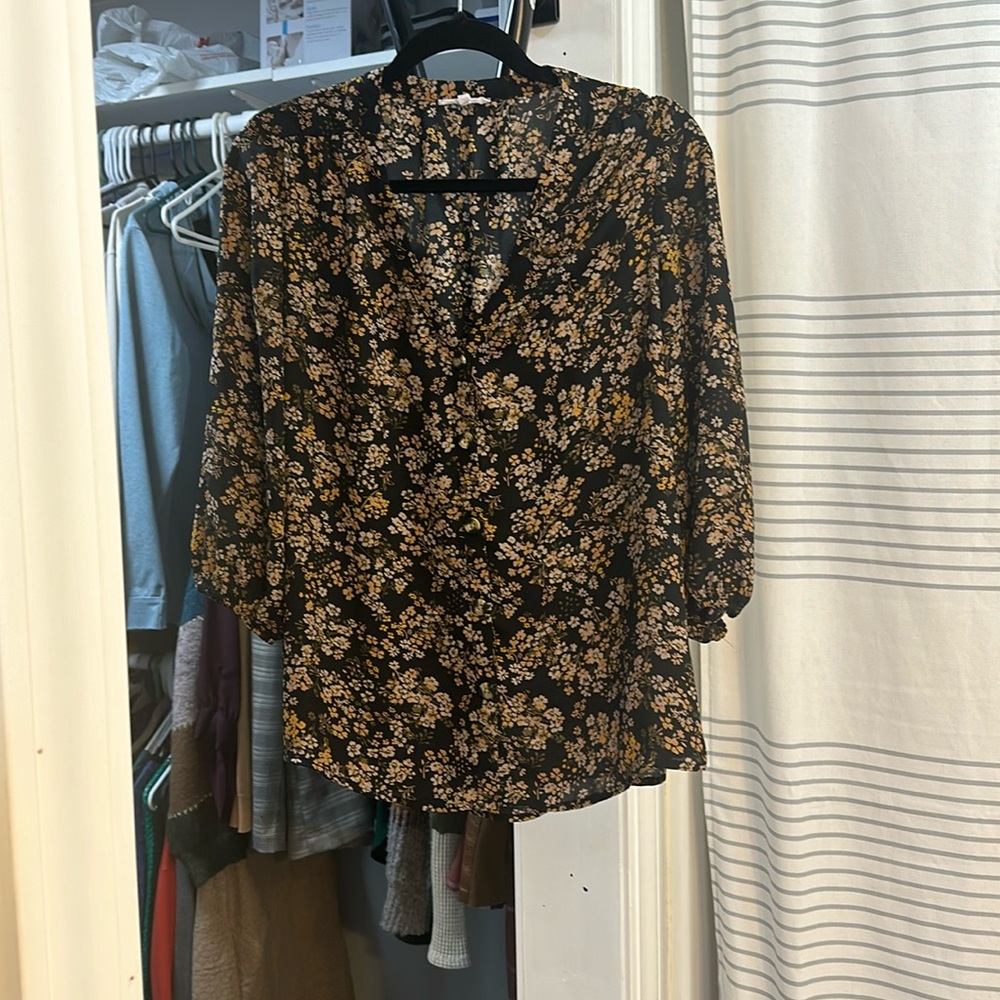 Button-down Blouse